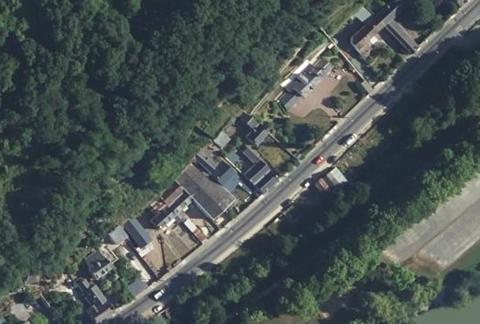 Vue aérienne du Camping Municipal de Langeais à Langeais