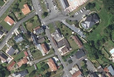Vue aérienne du Camping Municipal de Morlaàs à Morlaàs