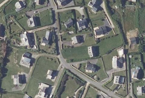 Vue aérienne du Camping Municipal de Porscuidic à Plouarzel