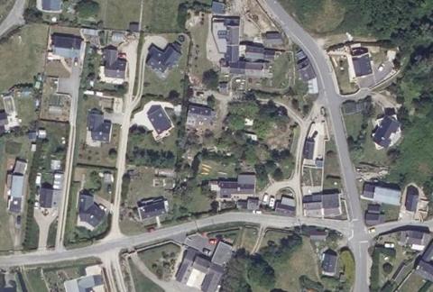 Vue aérienne du Camping Municipal de Porsévigné à Plouarzel