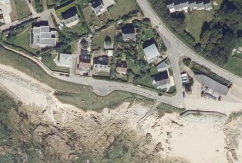 Vue aérienne du Camping Municipal de Portez à Locmaria-Plouzané