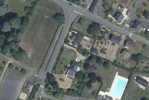 Vue aérienne du Camping Municipal du Grand Pressigny à Le Grand-Pressigny