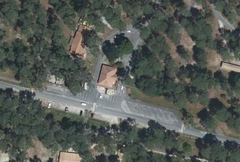 Vue aérienne du Camping Municipal du Gurp à Grayan-et-l’Hôpital