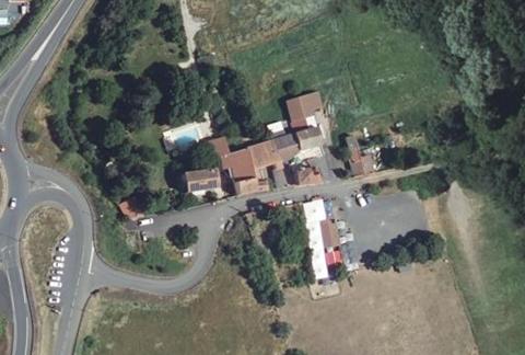 Vue aérienne du Camping Municipal du Mas à Issoire