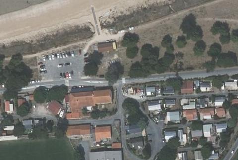 Vue aérienne du Camping Municipal la Garenne à Port-des-Barques