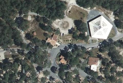 Vue aérienne du Camping Municipal la Grigne à Le Porge