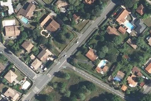 Vue aérienne du Camping Municipal le Braou à Audenge
