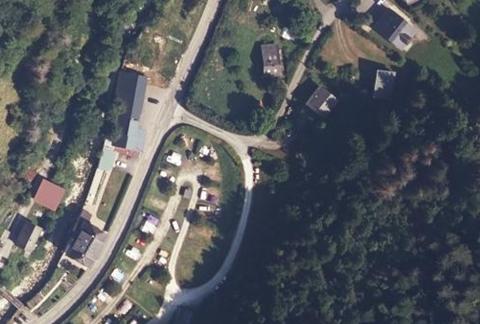 Vue aérienne du Camping Municipal le Cozon à Saint-Pierre-d’Entremont