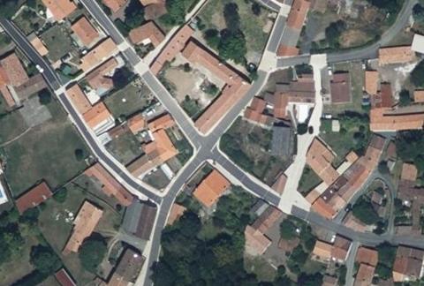 Vue aérienne du Camping Municipal le Marais à Saint-Benoist-sur-Mer
