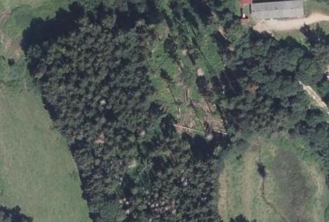 Vue aérienne du Camping Municipal  Lefebure à Orbey