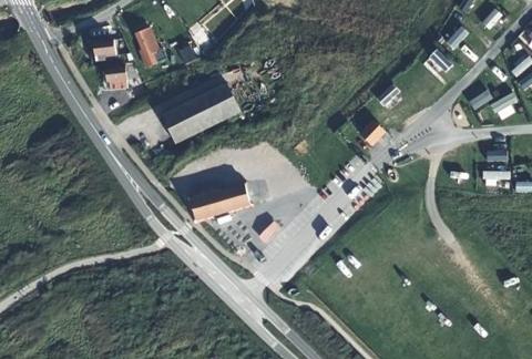 Vue aérienne du Camping Municipal les Ajoncs à Audresselles