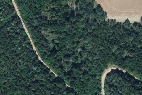 Vue aérienne du Camping Municipal les Berges du Bramont à Saint-Bauzile