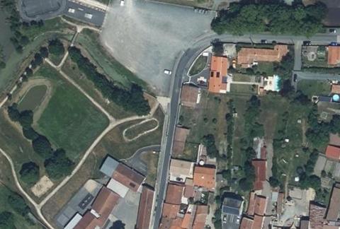 Vue aérienne du Camping Municipal les Iris à Triaize