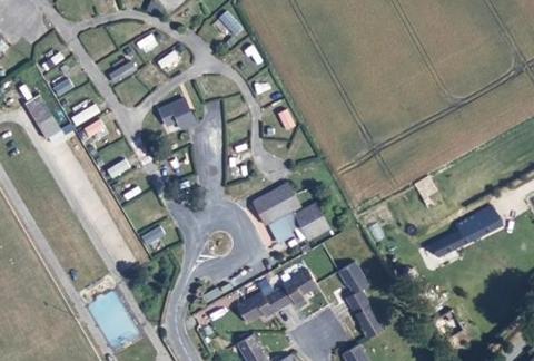 Vue aérienne du Camping Municipal les Mouettes à Saint-Martin-aux-Buneaux