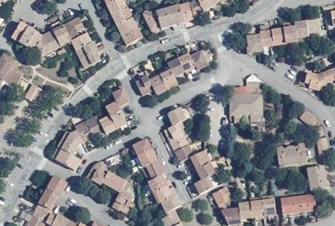 Vue aérienne du Camping Municipal les Ruisses à Les Salles-sur-Verdon
