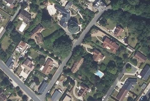 Vue aérienne du Camping Municipal Olivet à Olivet