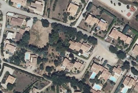 Vue aérienne du Camping Oxygène à Valensole