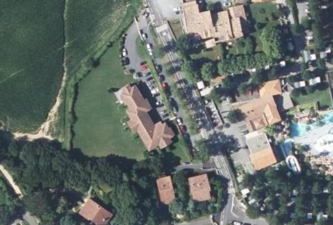 Vue aérienne du Camping Oyam à Bidart
