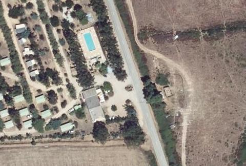Vue aérienne du Camping Paradella à Calenzana