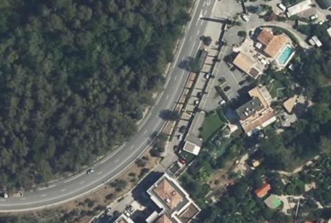 Vue aérienne du Camping Parc du Cloteirol à Villeneuve-Loubet