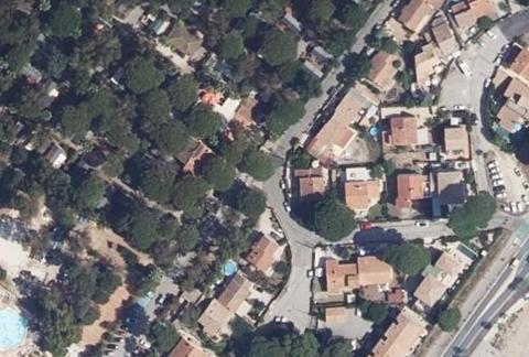 Vue aérienne du Camping Parc et Plage à Hyères