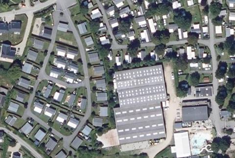 Vue aérienne du Camping Park Foenn à Erdeven