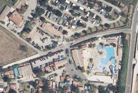 Vue aérienne du Camping Port Pothuau à Hyères