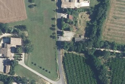 Vue aérienne du Camping Porte de Provence à Mirmande