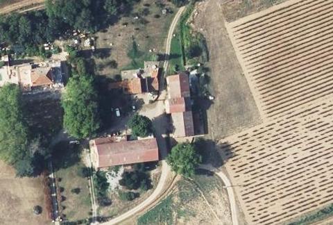 Vue aérienne du Camping Saint-Georges à Céret