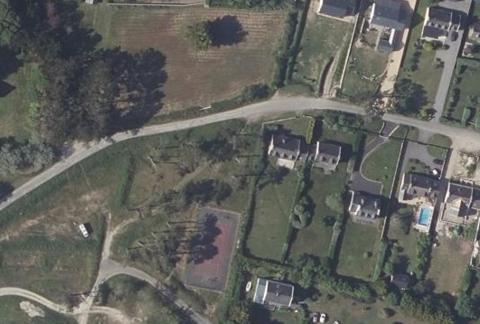 Vue aérienne du Camping Saint Gonvel à Landunvez