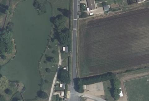 Vue aérienne du Camping Saint Phalier à Graçay
