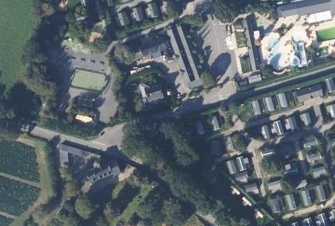 Vue aérienne du Camping Sandaya le P’Tit Bois à Saint-Jouan-des-Guérets