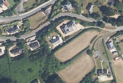 Vue aérienne du Camping Seasonova les 7 Îles à Trélévern