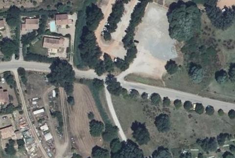 Vue aérienne du Camping Seasonova les Pres du Verdon à Quinson