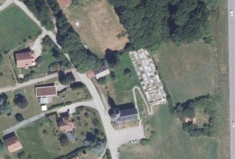Vue aérienne du Camping Ser Sirant à Saint-Théoffrey