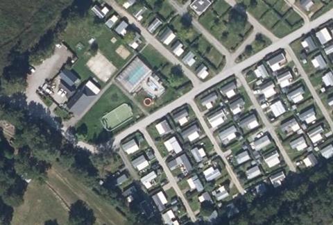 Vue aérienne du Camping Ty-Coet à Surzur