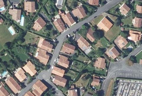 Vue aérienne du Camping Untxin Socoa à Urrugne