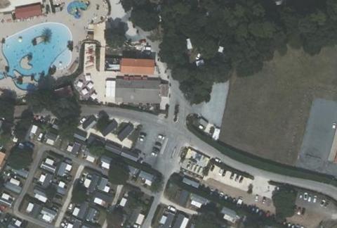 Vue aérienne du Camping Yukadi Village le Logis à Saint-Palais-sur-Mer