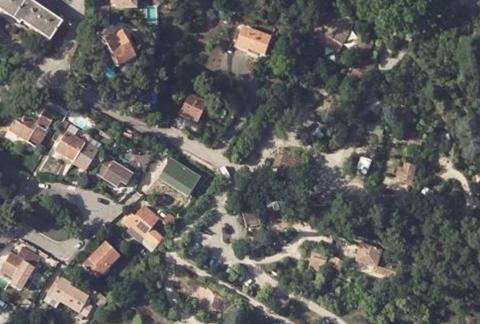 Vue aérienne du City Kamp Aix en Provence à Aix-en-Provence