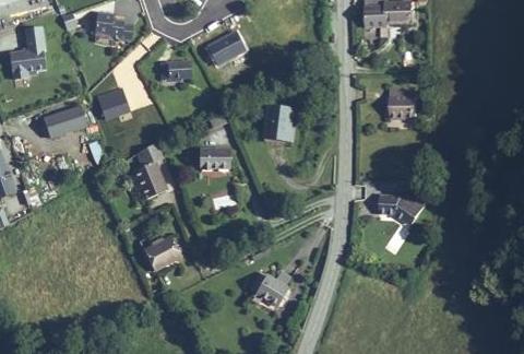 Vue aérienne du Domaine O Lanette à Montauban-de-Luchon