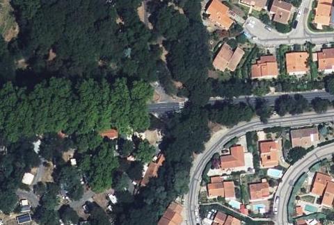 Vue aérienne du Sarl Camping de Nogarede à Céret