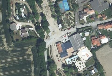 Vue aérienne du Slow Village Pornic à La Plaine-sur-Mer