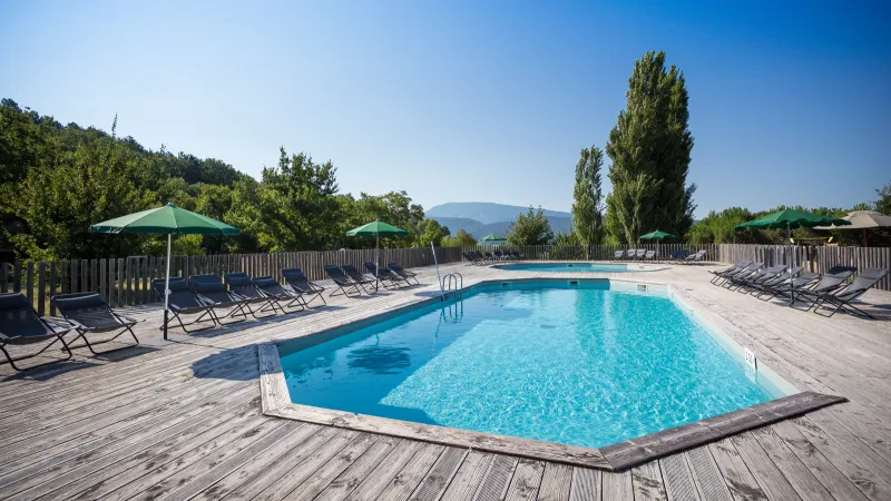 Photo du Camping Huttopia Dieulefit, fournie par Glampings