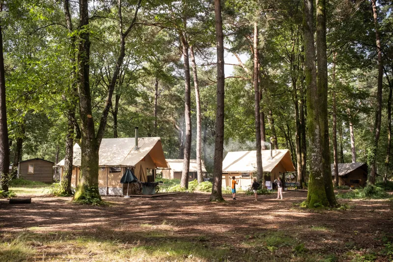 Photo du Camping Huttopia Lac de Sillé, fournie par Glampings