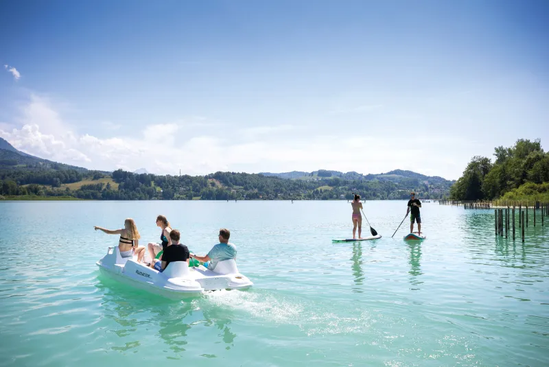 Photo du Camping Huttopia Lac d’Aiguebelette, fournie par Glampings