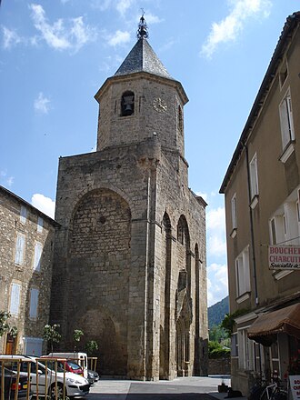 Photo : Eglise-abbatiale St Pierre de Nant