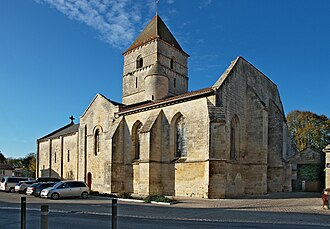Photo : Eglise Saint-Chartier de Chef-Boutonne