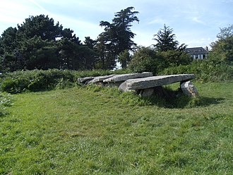 Photo : Allée couverte de Prajou-Menhir