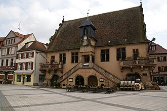 Photo : Horloge à Jacquemart de la Metzig