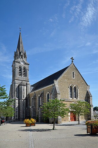 Photo : Rando - Église Saint-Germain d'Yvré-l'Évêque